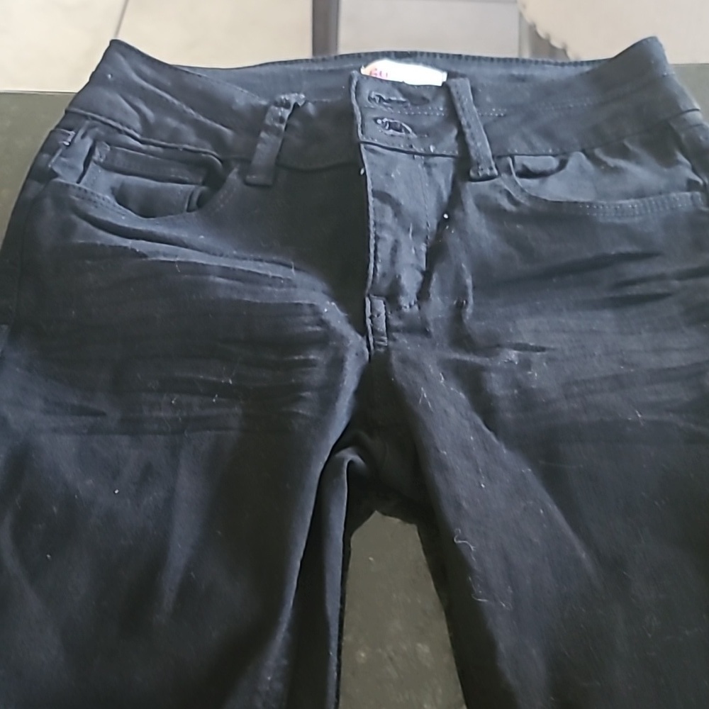 Black skinny jeans
